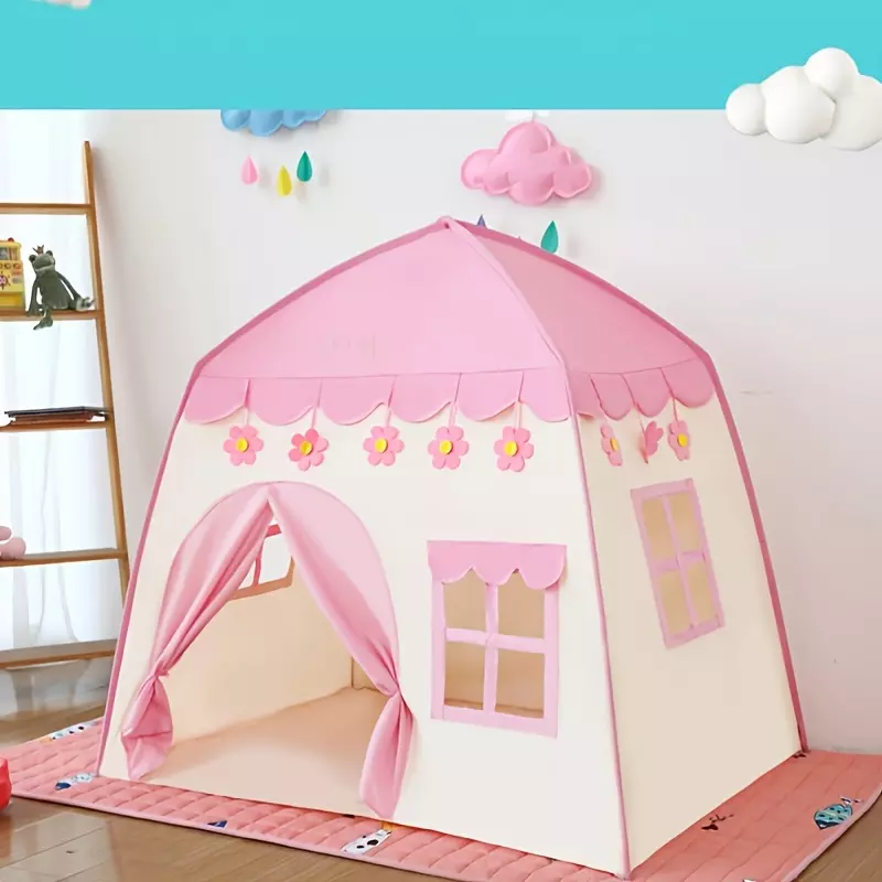 1PC Kids Indoor Tent Game Room Princess Castle Small House Kindergarten Yurt Gift For Boys Girls
